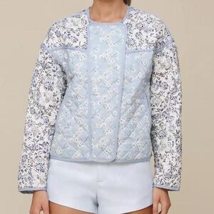 NWT - Patchwork Quilted Jacket